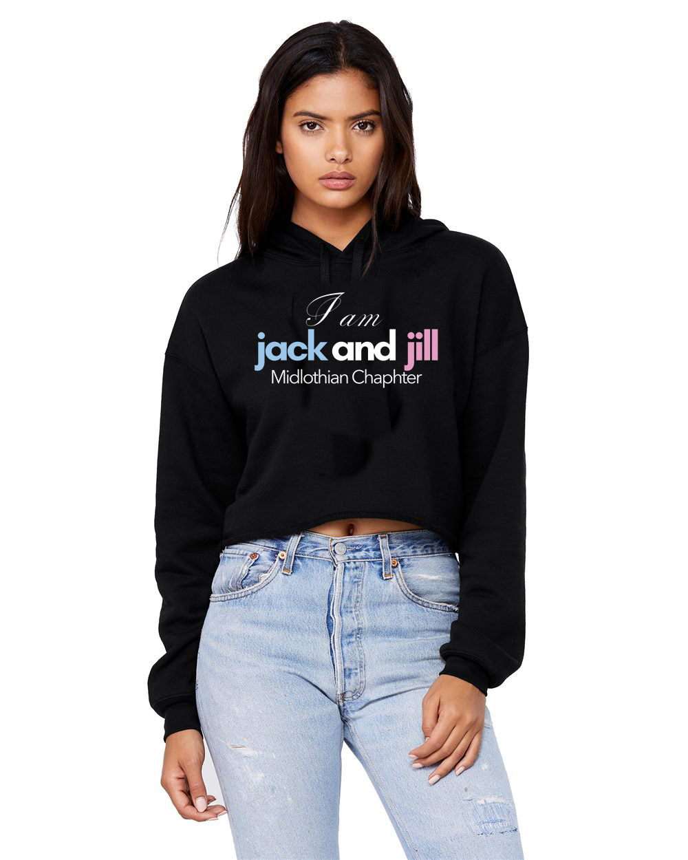 Teen - I AM Jack & Jill Cropped Sweatshirt